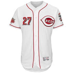 Matt Kemp Cincinnati Reds Majestic Home Collection Flex Base Player Jersey – White