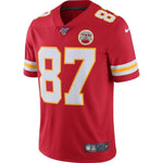 Travis Kelce Kansas City Chiefs Nike 100th Season Vapor Limited Jersey - Red