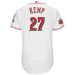 Matt Kemp Cincinnati Reds Majestic Home Collection Flex Base Player Jersey – White