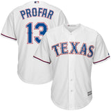 Jurickson Profar Texas Rangers Majestic Cool Base Player Jersey - White