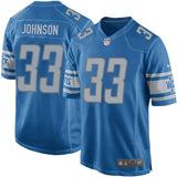 Kerryon Johnson Detroit Lions Nike Game Jersey - Blue