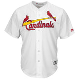 Harrison Bader St. Louis Cardinals Majestic Home Official Cool Base Jersey - White