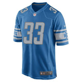 Kerryon Johnson Detroit Lions Nike Game Jersey - Blue