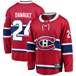 Men's Montreal Canadiens Phillip Danault Fanatics Branded Red Breakaway Player Jersey