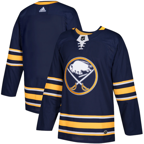 Men's Buffalo Sabres adidas Navy Home Blank Jersey