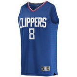 Maurice Harkless LA Clippers Fanatics Branded Fast Break Replica Jersey Royal - Icon Edition