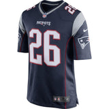 Sony Michel New England Patriots Nike Game Jersey - Navy