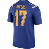 Philip Rivers Los Angeles Chargers Nike Color Rush Legend Jersey - Royal