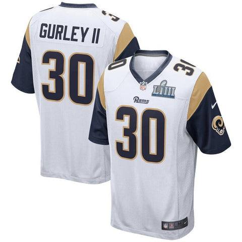 Todd Gurley II Los Angeles Rams Nike Super Bowl LIII Bound Game Jersey - White