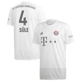 Niklas Süle Bayern Munich Away Soccer Jersey 2019-20 – White