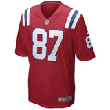 Rob Gronkowski New England Patriots Nike Alternate Game Jersey - Red