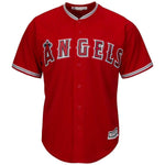 Mike Trout Los Angeles Angels Majestic Cool Base Player Jersey - Scarlet