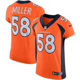 Von Miller Denver Broncos Nike Alternate Vapor Untouchable Elite Jersey - Orange