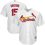 Randal Grichuk St. Louis Cardinals Majestic Cool Base Home Player Jersey - White