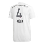 Niklas Süle Bayern Munich Away Soccer Jersey 2019-20 – White