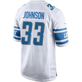 Kerryon Johnson Detroit Lions Nike Game Jersey - White