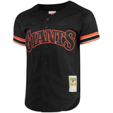 Matt Williams San Francisco Giants Mitchell & Ness Fashion Cooperstown Collection Jersey - Black