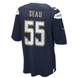 San Diego Chargers Nike Junior Seau Retired Player Game Jersey - Navy