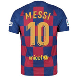 Lionel Messi Barcelona Home Soccer Jersey 2019-20 - Royal