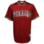 Zack Greinke Arizona Diamondbacks Majestic Official Cool Base Player Jersey - Sedona Red/Black