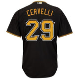 Pittsburgh Pirates Francisco Cervelli Majestic Jersey - Black/White