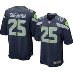 Richard Sherman Seattle Seahawks Nike Game Jersey - College Navy