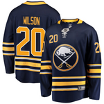 Men's Buffalo Sabres Scott Wilson Fanatics Branded Navy Breakaway Player Jersey