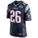 Sony Michel New England Patriots Nike Super Bowl LIII Bound Game Jersey - Navy