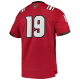 NC State Wolfpack adidas Team Premier Football Jersey - Red