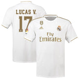 Lucas Vázquez Real Madrid Home Soccer Jersey 2019-20 Jersey – White