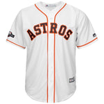 Zack Greinke Houston Astros Majestic 2019 Postseason Official Cool Base Player Jersey - White