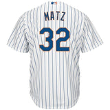 Steven Matz New York Mets Majestic Official Cool Base Player Jersey - White