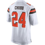 Nick Chubb Cleveland Browns Nike Player Game Jersey - White