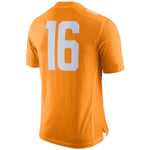 Tennessee Volunteers Nike No. 16 Limited Football Jersey - Tennessee Orange