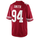 Justin Smith San Francisco 49ers Nike Team Color Limited Jersey - Scarlet