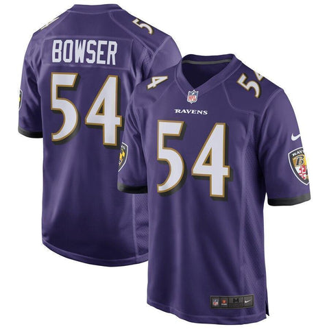 Tyus Bowser Baltimore Ravens Nike Game Jersey - Purple