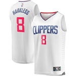 Maurice Harkless LA Clippers Fanatics Branded Fast Break Replica Player Jersey White - Association Edition