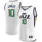 Mike Conley Utah Jazz Fanatics Branded White Fast Break Jersey - Association Edition