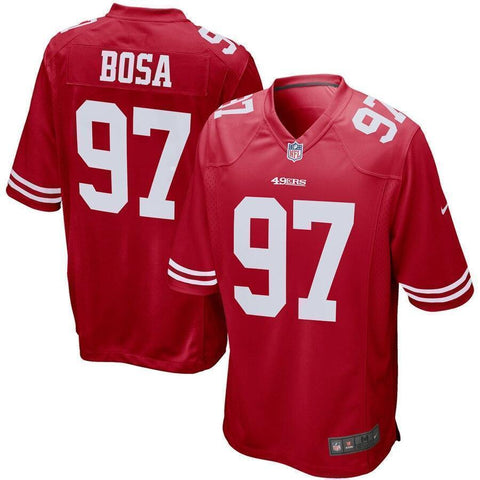 Nick Bosa San Francisco 49ers Nike 2019 NFL Draft First Round Pick Game Jersey - Scarlet