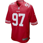 Nick Bosa San Francisco 49ers Nike 2019 NFL Draft First Round Pick Game Jersey - Scarlet