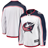 Men's Columbus Blue Jackets Fanatics Branded Navy Breakaway Home Jersey-Navy/White