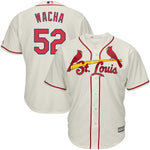 St. Louis Cardinals Majestic Alternate Official Cool Base Player Replica Jersey - Cream