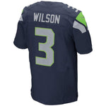 Russell Wilson Seattle Seahawks Nike Elite Jersey - College Navy