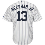 Odell Beckham Jr New York Yankees Majestic x MLB Crossover Cool Base Player Jersey - White