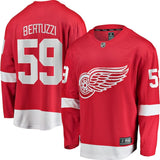 Men's Detroit Red Wings Tyler Bertuzzi Fanatics Branded Red Breakaway Player Jersey