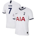 Son Heung-min Tottenham Hotspur Home Soccer Jersey 2019-20 – White