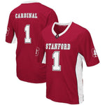 Stanford Cardinal Colosseum Max Power Football Jersey - Cardinal