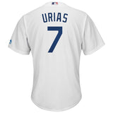 Julio Urias Los Angeles Dodgers Majestic Home Cool Base Player Jersey - White