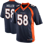 Von Miller Denver Broncos Nike Alternate Limited Jersey - Navy Blue