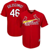 Paul Goldschmidt St. Louis Cardinals Majestic Alternate Official Cool Base Player Jersey – Scarlet/White